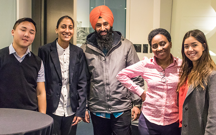 NYIT Vancouver Students in Group Photo