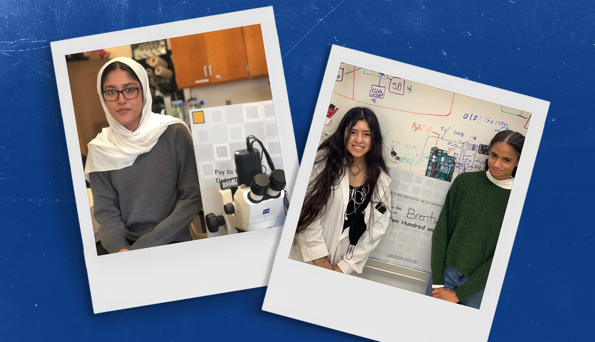 Collage of three of the high school student winners from 2021 Collage of three of the high school student winners from 2021