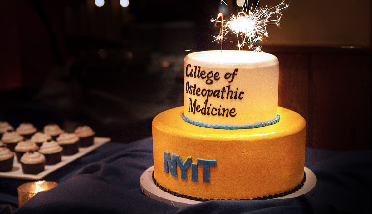 NYITCOM 40th anniversary cake.