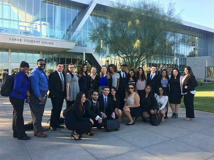 NYIT students at the Circle of Change Leadership Conference