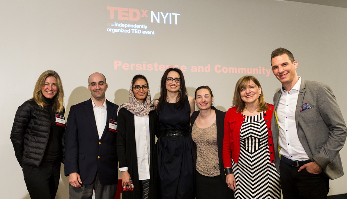  Tracy Chadwell, Michael Silva, Fereshteh Forough, Dorothéa  Bozicolona-Volpe, Nora Poggi, Nada Anid, and Brian Rashid.