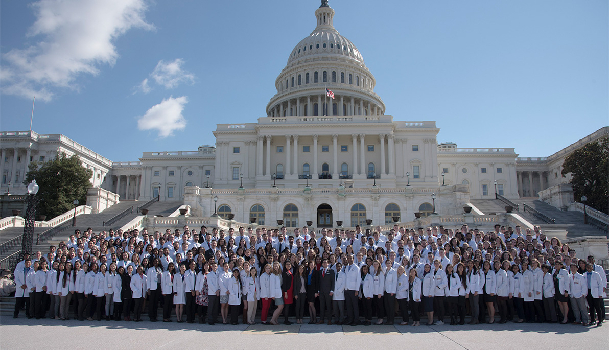 NYITCOM students at the capitol.