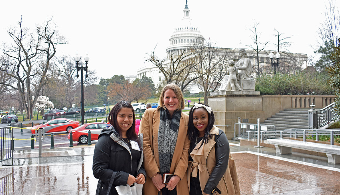 Daysi Fuentes, Luzia Ogurcek, and Christine Nwachukwu