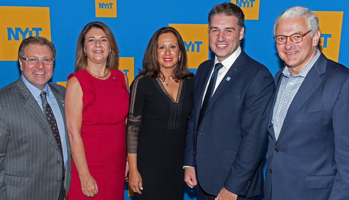 Domenick Chieco, Maria R. Perbellini, Deborah Verderame, and Thomas Scerbo at the event.