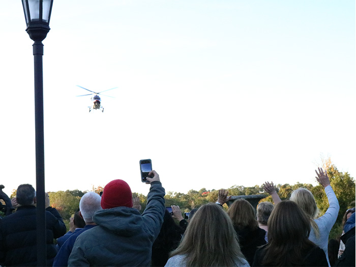 Nassay County Police Department helicopter