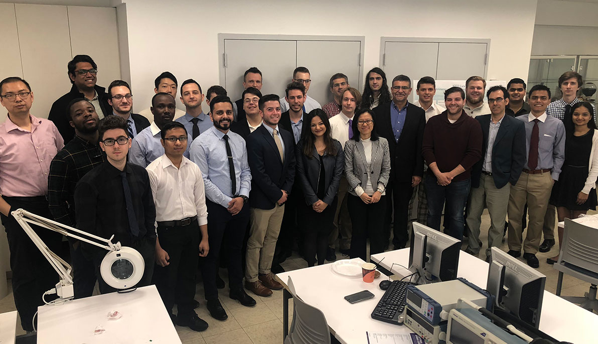 Group shot of UREP presenters and faculty.