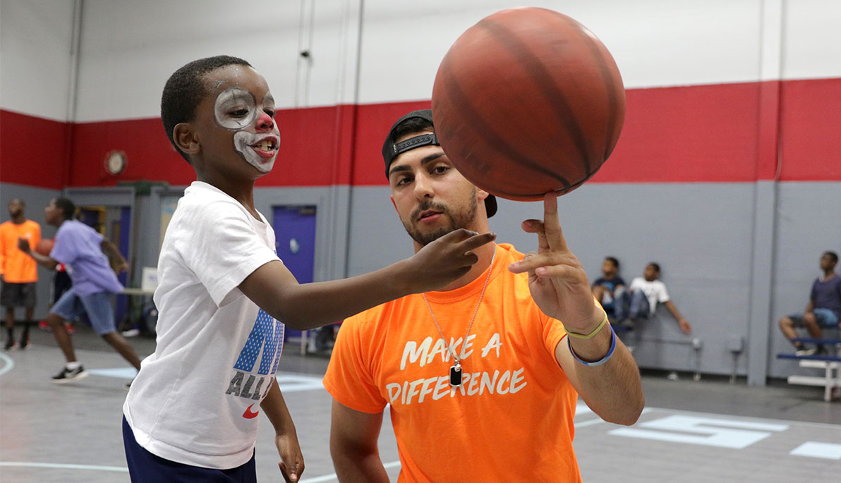 Care Bears: Baseball Team Pays a Visit to Raleigh Boys Club