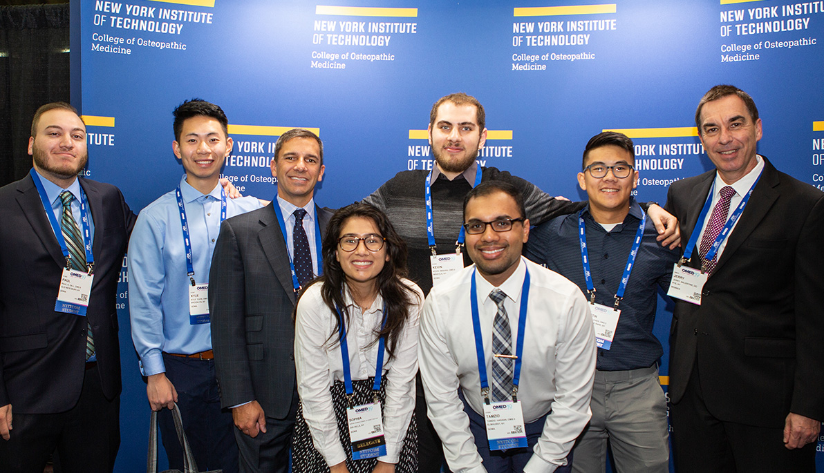 NYITCOM students and faculty at OMED. NYITCOM students and faculty at OMED.