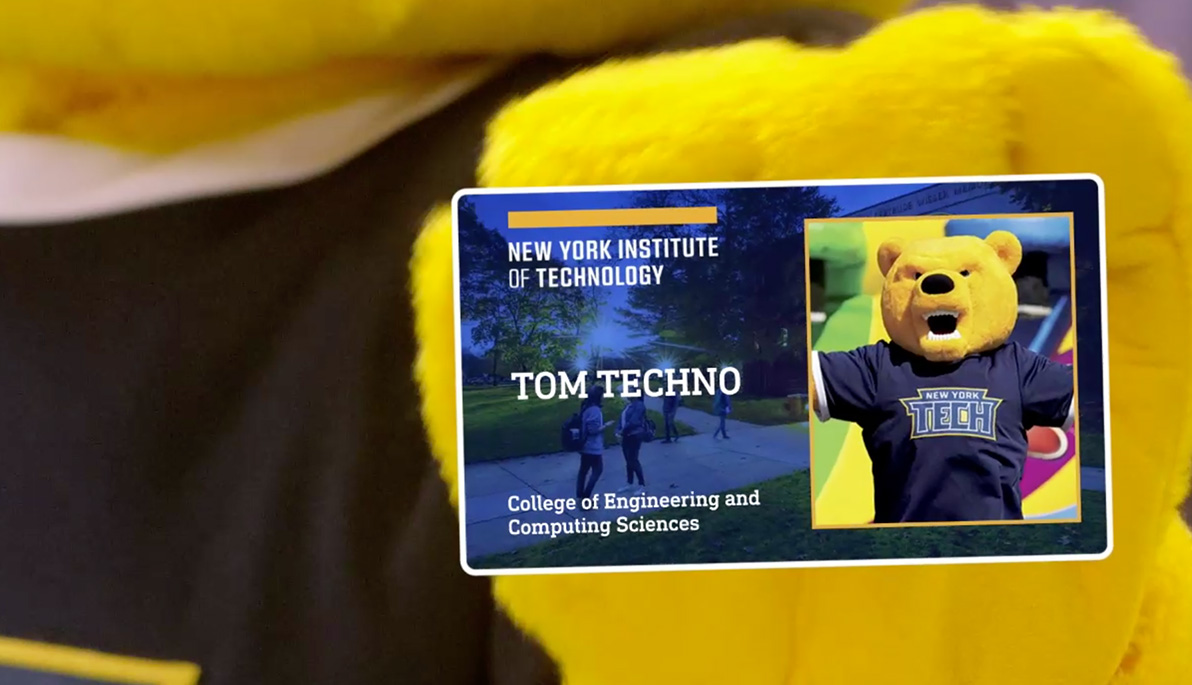 Personalized New York Tech ID card