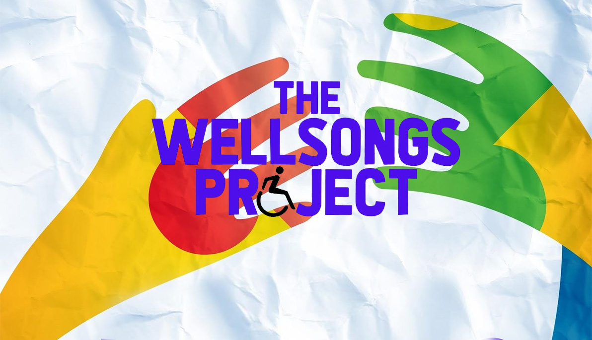 Hands holding the words The Wellsongs Project Hands holding the words The Wellsongs Project