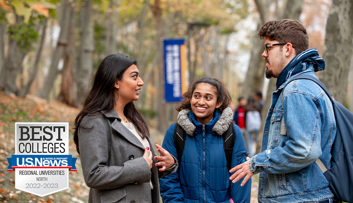 Students on campus