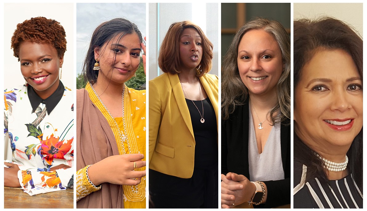 Collage of New York Tech faculty, students, and staff