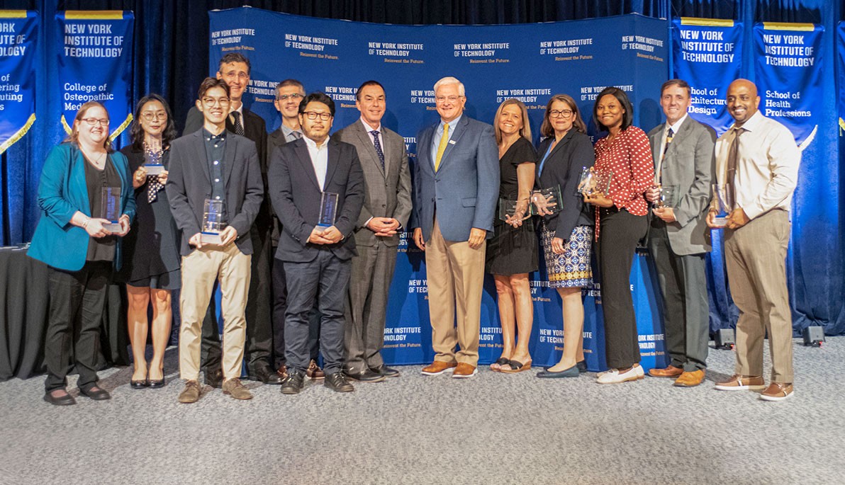 Presidential Excellence Award winners with Hank Foley and Jerry Balentine