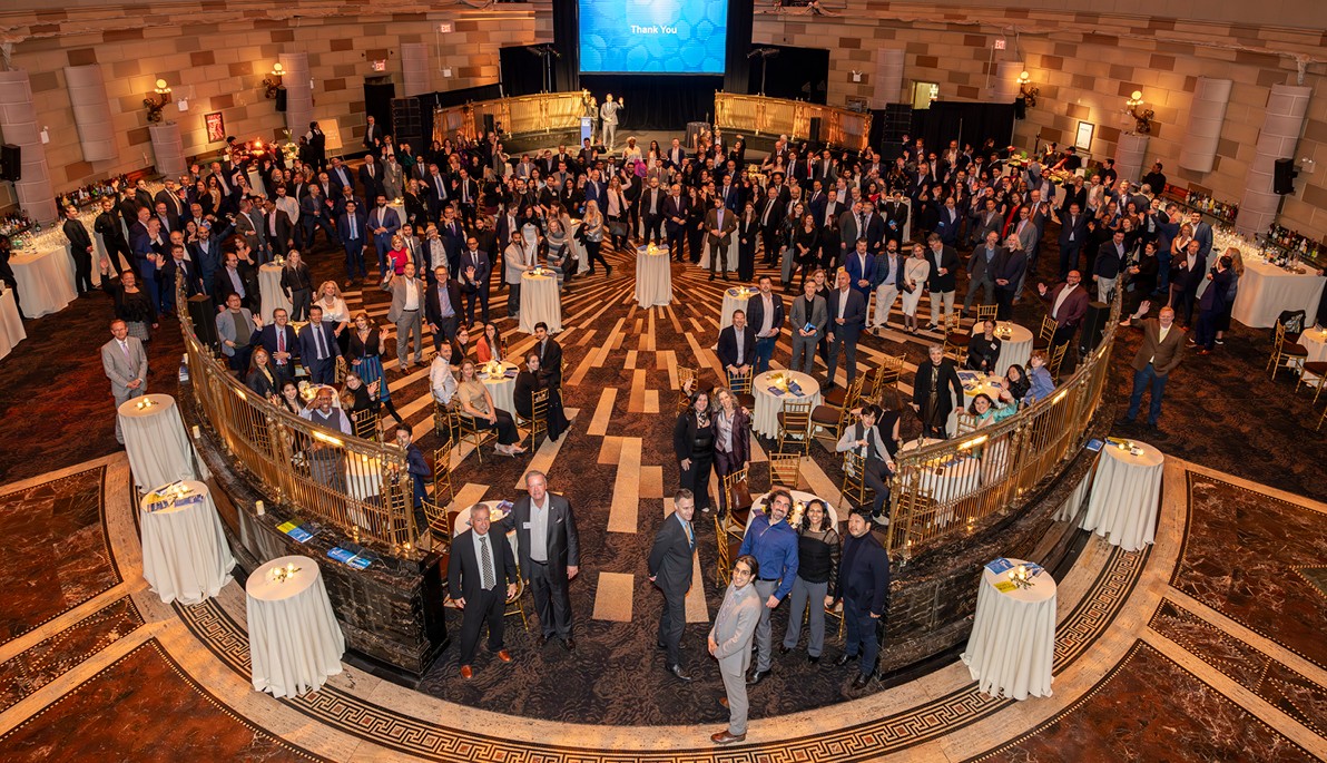 Guests at the Alumni and FRIENDS Reception at Gotham Hall