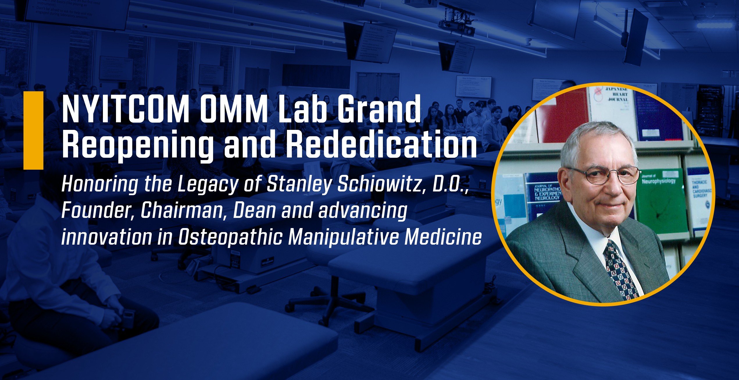 NYITCOM OMM Lab Grand Reopening and Rededication