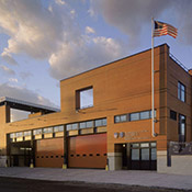  Rockaway Combined Fire and EMS Station. Far Rockaway, NY.