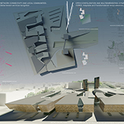  MILAN, ITALYInvitation to participate to the International Design Competition for the: New Bocconi Campus in the former area of Centrale del Latte di Milano.Title: “Micro environments and Urban Catalysts. Bocconi: a new performable morphotype between groundscape, cityscape and skyscape.”NYIT-SoAD and “Laboratorio Misure e Scale” of Politecnico di Milano.Team leaders: Giovanni Santamaria and Antonella Contin