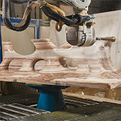  Coral Table Fabrication Process Robot, Marmomac Exhiition 2019, Dustin White 