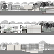  B.Arch Thesis Project, Alexander M. Caba (student), Robert Cody (Faculty); ARCH 502 Design Thesis, B. Arch Program in collaboration with School of Health Professions, Spring 2018