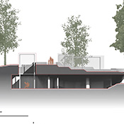  B.Arch Thesis Project, Alexander M. Caba (student), Robert Cody (Faculty); ARCH 502 Design Thesis, B. Arch Program in collaboration with School of Health Professions, Spring 2018