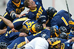 <strong>Lacrosse Coaches Recall NYIT's Winning Seasons</strong> From 1997 to 2008, the NYIT men's lacrosse team won the NCAA Division II championship four times.