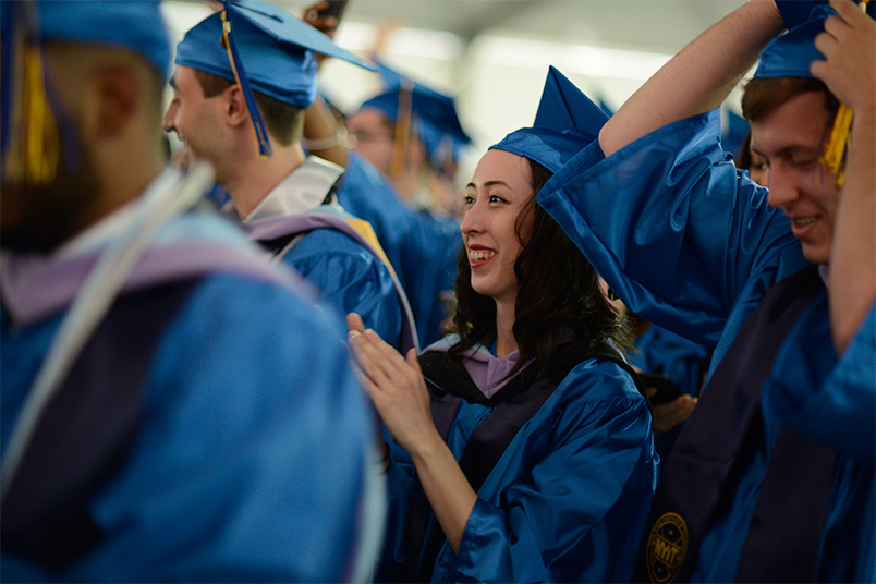 A member of the Class of 2017.