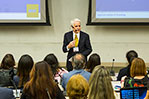 Associate Provost Lou Reinisch introduced faculty presentations.