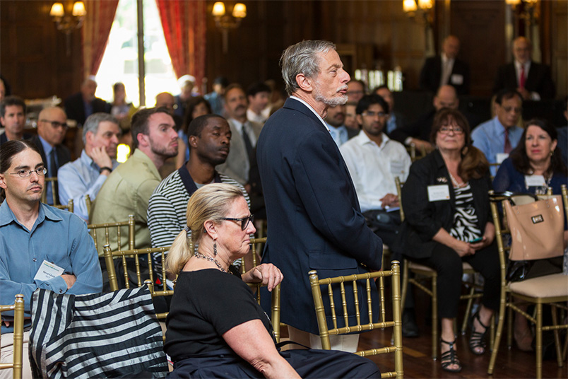 Energy conference attendees enjoyed a Q&A session with each speaker