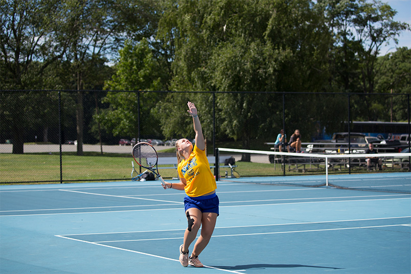 Women’s tennis swept LIU Post 7-0.