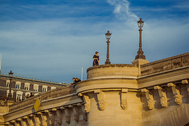 “This is a picture of Pont Neuf in Paris. My favorite part about this bridge is the fact that it glows golden during summer sunsets It’s breathtaking!”