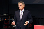 President Edward Guiliano addresses the TEDxNYIT audience