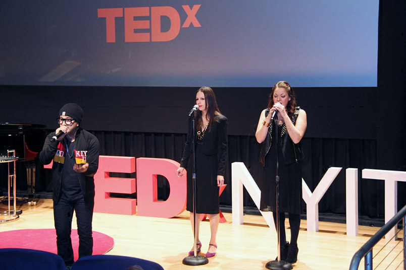 Brooklyn Shanti performs with his crew