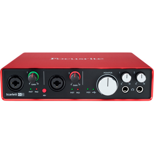 Focusrite Scarlett 6i6 USB audio interface